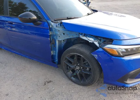 2024 Honda Civic Sport из США, поврежденный, VIN 2HGFE2F51RH583375